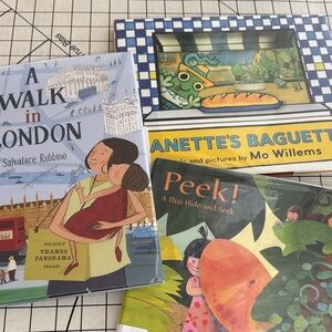 Armchair Travel Picture Books for Kids – London & Thailand (Set of 3)